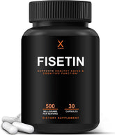 HUMANX Fisetin 500mg supplement front view