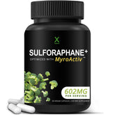 HUMANX Sulforaphane+ supplement front view of packaging