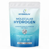 Hydroliv Magnesium Effervescent Tablets packaging front view