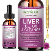 HZZYPLANT Liver Support Liquid Drops 100g front view