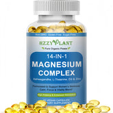 HZZYPLANT Magnesium Complex Softgels front view with packaging