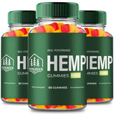 IDEAL PERFORMANCE Evergreen Hemp Gummies front view