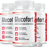 IDEAL PERFORMANCE Glucofort Supplement Capsules front view