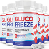 IDEAL PERFORMANCE GlucoFreeze Capsules 60 count front view