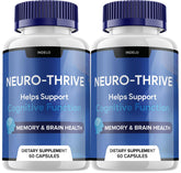 Indelo Neuro Thrive Cognitive Support Supplement 60 Capsules front view