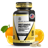 Infuse Allurè Histamine Blocker Capsules 60 count front view