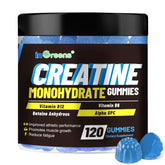 inGreens Creatine Gummies front view with mixed berry flavour