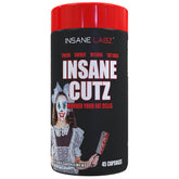 Insane Labz Insane Cutz Fat Burner front view with clear veggie capsule