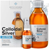 Institut Katharos Colloidal Silver 40 PPM 5g bottle front view