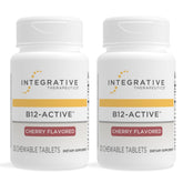 Integrative Therapeutics B12-Active Cherry Chewable Tablets front view