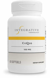 Integrative Therapeutics CoQ10 Softgel Supplement 100 mg front view