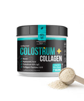 Intentionally Bare Collagen Powder front view with packaging