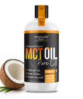 Intentionally Bare MCT Oil C8 907g front view