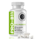 Intestinal Fortitude Probiotic Capsules front view with packaging