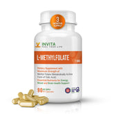 INVITA L-Methylfolate 7.5mg 90 capsules front view