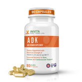 INVITA Vitamin ADK Supplement bottle front view
