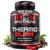 Iron Brothers Supplements Thermo Burn Fat Burner front view