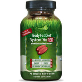 Irwin Naturals Body Fat Diet System-Six RED front view