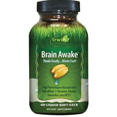 Irwin Naturals Brain Awake Nootropic Softgels front view