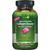 Irwin Naturals Collagen Beauty 2500mg soft-gels front view
