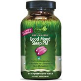 Irwin Naturals Good Mood Sleep PM Melatonin softgels front view