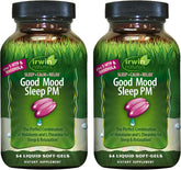 Irwin Naturals Good Mood Sleep PM soft-gel bottle front view