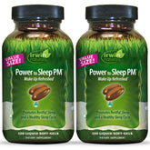 Irwin Naturals Power to Sleep PM Sleep Aid 120 Count 2-Pack front view