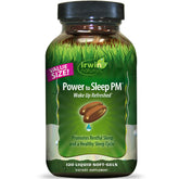 Irwin Naturals Power to Sleep PM Softgels 120 Count front view