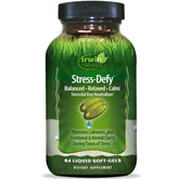 Irwin Naturals Stress-Defy Liquid Soft-Gels front view