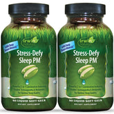 Irwin Naturals Stress-Defy Sleep PM 50 Count Pack of 2 front view