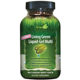 Irwin Naturals Women's Living Green Liquid-Gel Multi front view