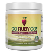 IVL GO Ruby GO! front view packaging with 42 superfoods