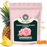 J-PRQ Feminine Balance Gummies bottle front view with 60 gummies