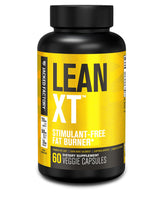 Jacked Factory Lean XT Non-Stimulant Fat Burner front view with packaging