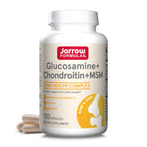 Jarrow Formulas Glucosamine + Chondroitin + MSM supplement front view