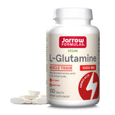 Jarrow Formulas L-Glutamine 1000 mg tablets front view