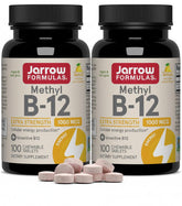 Jarrow Formulas Methyl B-12 chewable tablets front view