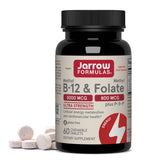 Jarrow Formulas Methyl B12 & Folate Chewable Tablets front view