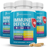 JB Wellness Co Elderberry Supplement front view