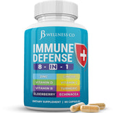 JB Wellness Co Elderberry Supplement front view with packaging