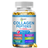 JINGYAT Multi Collagen Peptides Softgels front view