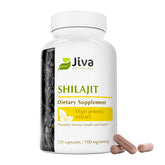 Jiva Botanicals Shilajit Capsules bottle front view