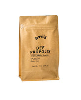 Jovvily Bee Propolis Powder 240g resealable bag front view
