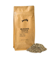 Jovvily Blessed Thistle Herb Cut & Sifted 227g front view