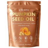 JRR Pumpkin Seed Oil & Saw Palmetto Softgels front view