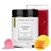 JSHealth Advanced Sleep Plus Powder front view packaging