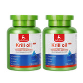 JulyDeer Krill Oil Omega-3 Softgels 1000mg bottle front view