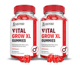 Justified Laboratories Vital Grow XL Gummies front view with packaging