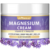JUYIHEAL Magnesium Lotion front view with natural ingredients