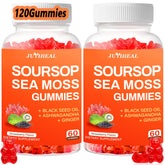 JUYIHEAL Soursop Gummies 10-in-1 Extra Strength front view
